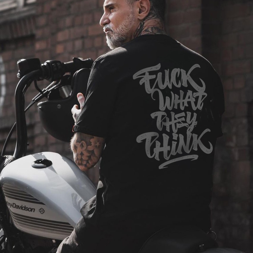 What They Think Printed Men's T-shirt