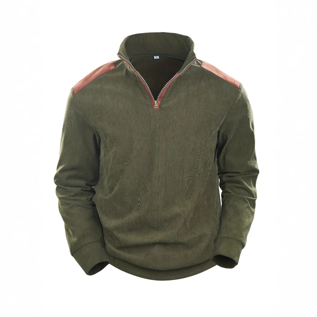 [Copy]Men's Outdoor Casual Stand Collar Long Sleeve Sweatshirt