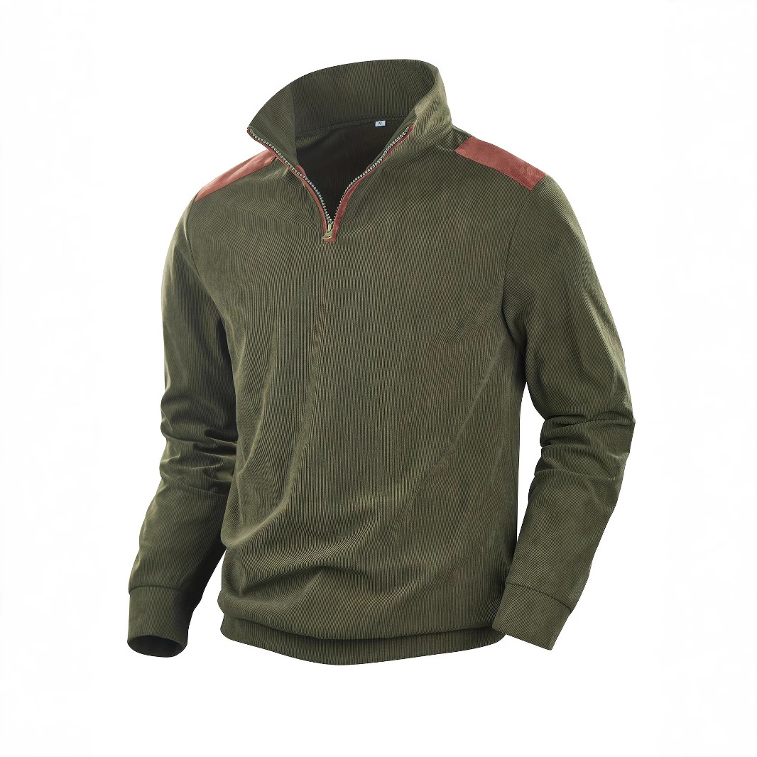 [Copy]Men's Outdoor Casual Stand Collar Long Sleeve Sweatshirt