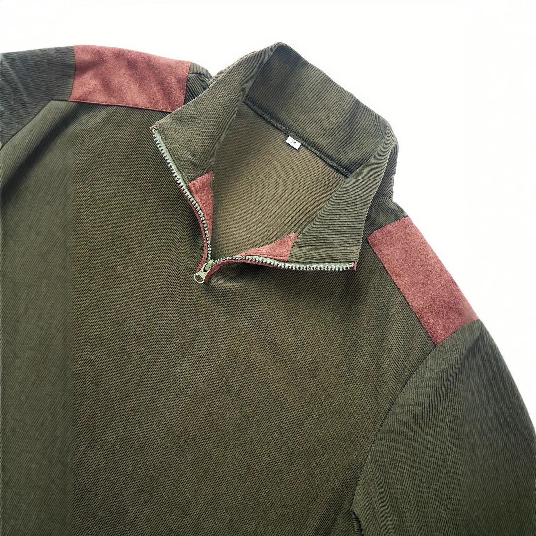 [Copy]Men's Outdoor Casual Stand Collar Long Sleeve Sweatshirt