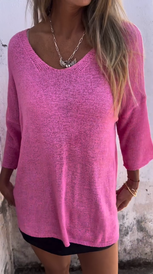 Women's Cotton casual sweater top
