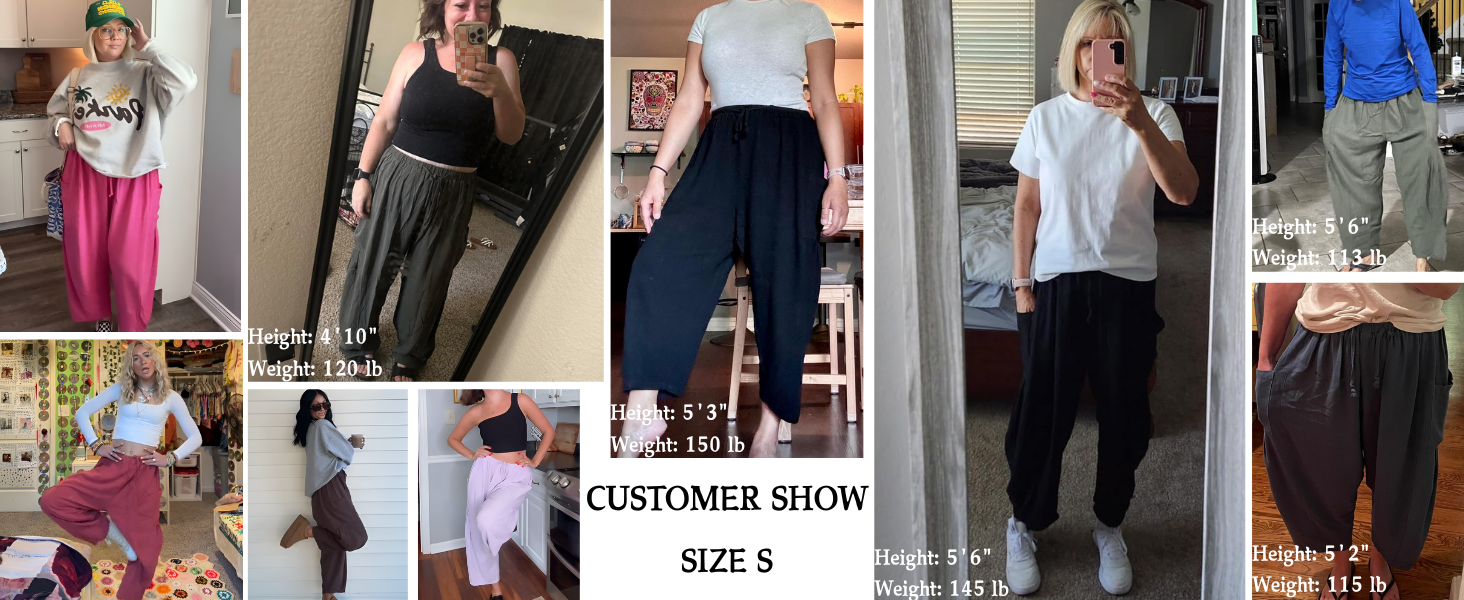 women linen pants palazzo