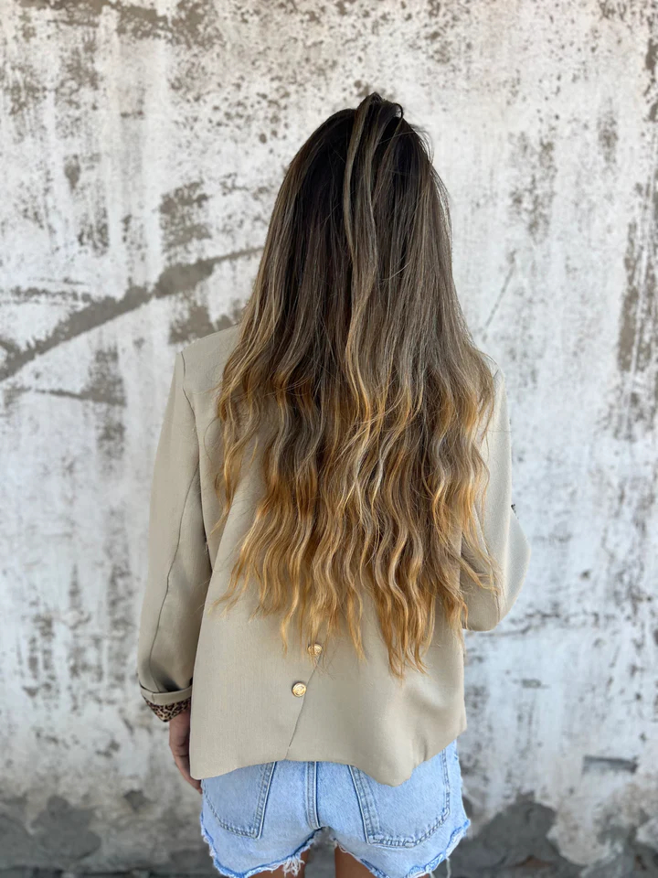 CLEARANCE SALE🔥Leopard Print Lined Short Blazer