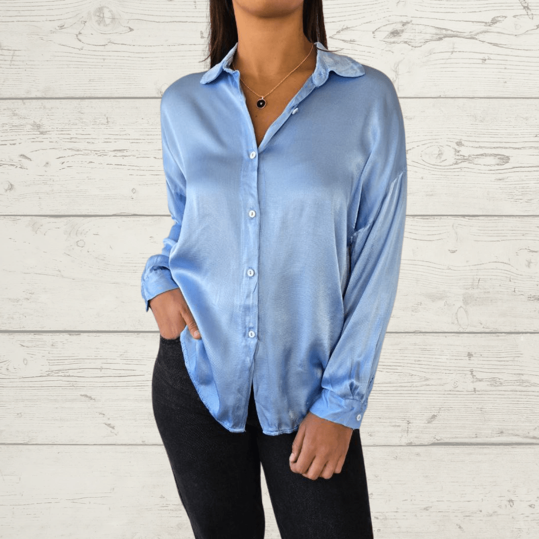 Women's Casual Velvet Long Shirts Tops