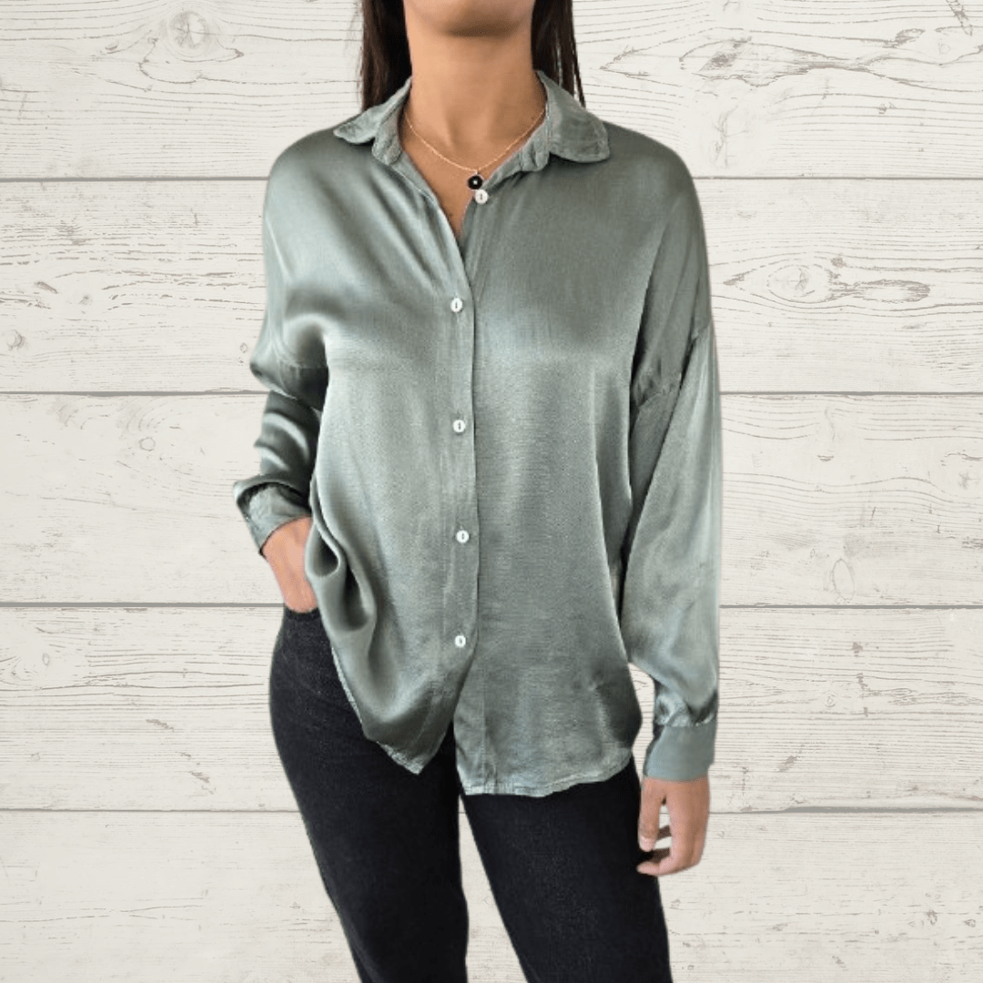 Women's Casual Velvet Long Shirts Tops