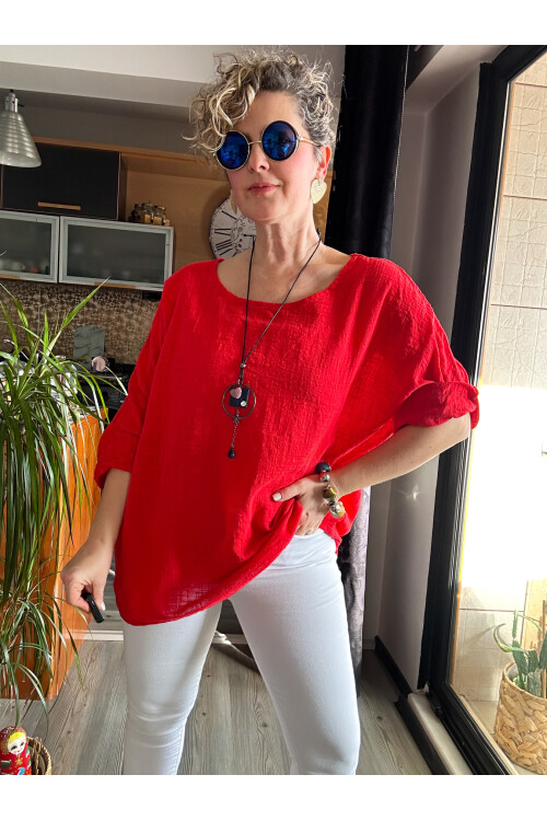 Women's Casual Cotton linen top