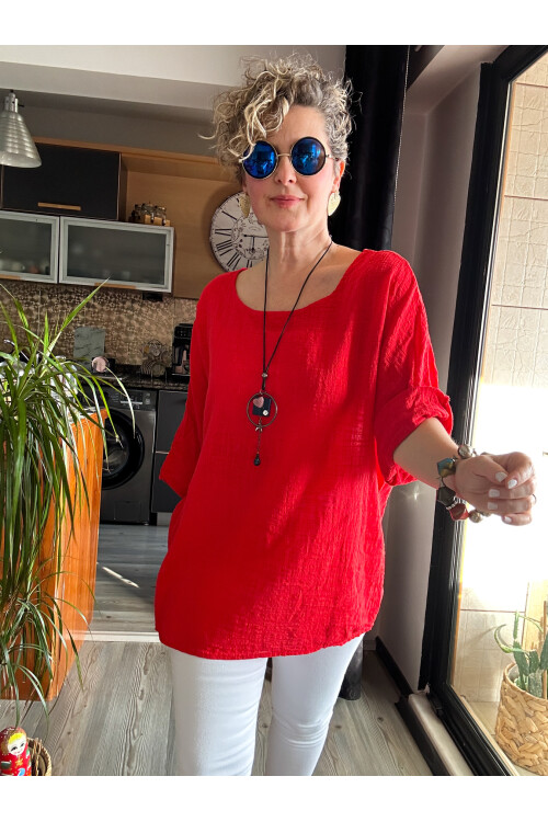 Women's Casual Cotton linen top