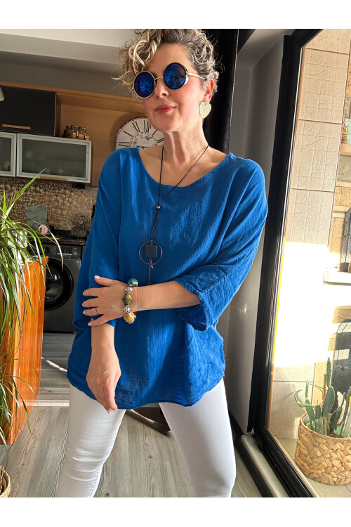 Women's Casual Cotton linen top