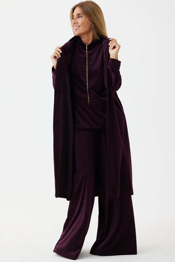  CLEARANCE SALE🔥 Soft Velvet Trench Coat