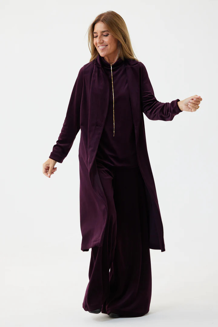  CLEARANCE SALE🔥 Soft Velvet Trench Coat