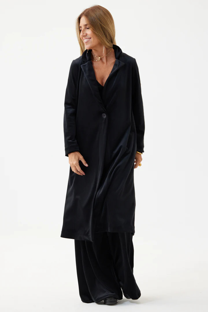  CLEARANCE SALE🔥 Soft Velvet Trench Coat