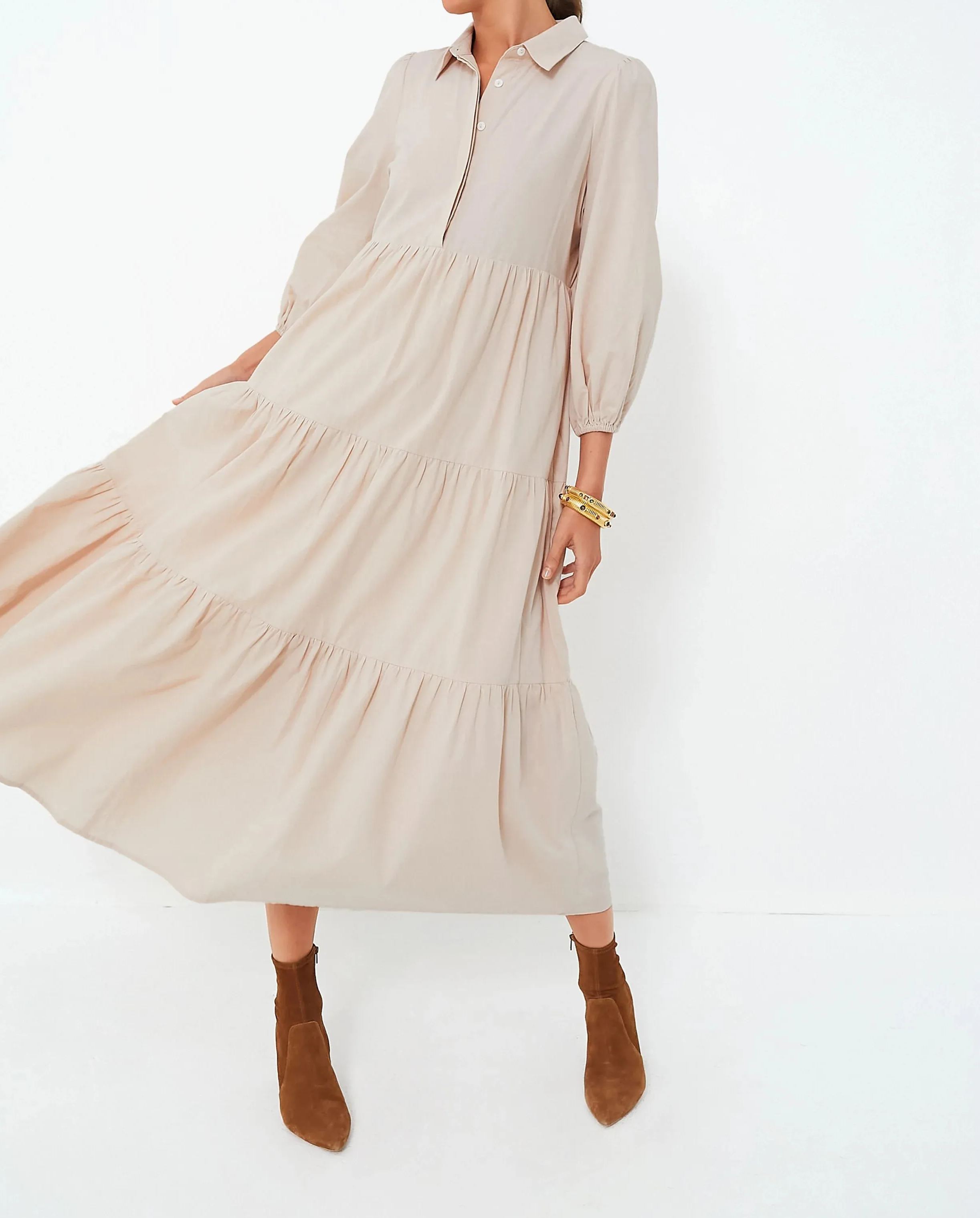 2024 Ladies Dresses Sandstone Dress