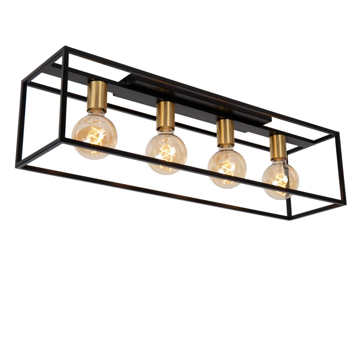 Ruben Ceiling Lights - Matt Black