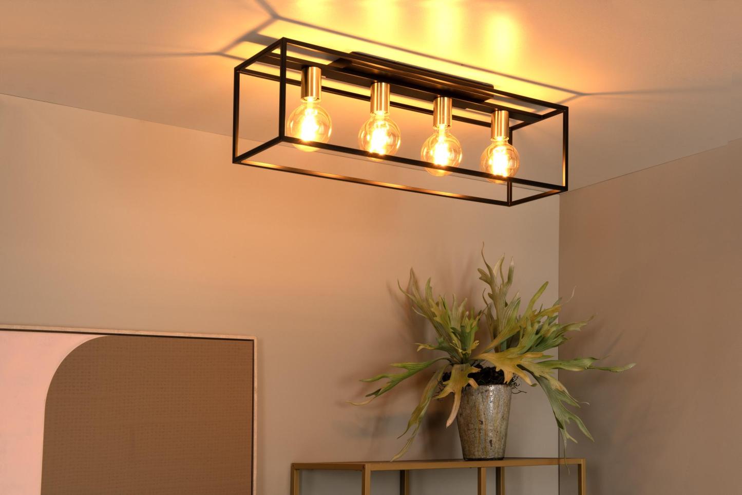 Ruben Ceiling Lights - Matt Black