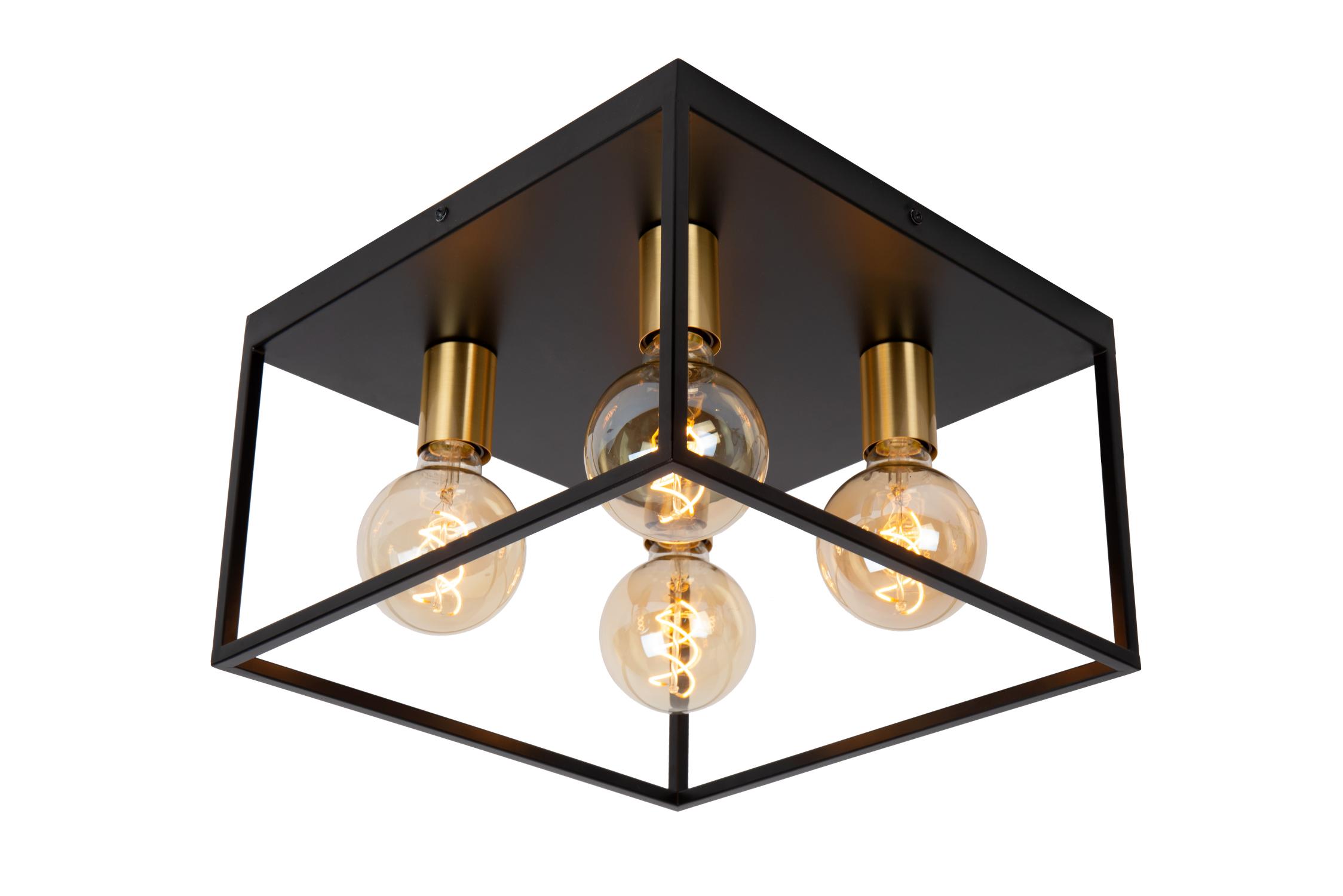Ruben Ceiling Lights - Matt Black