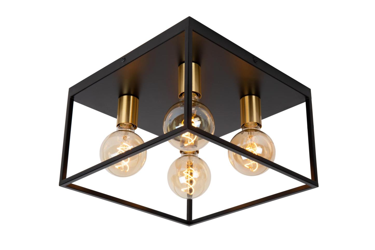 Ruben Ceiling Lights - Matt Black