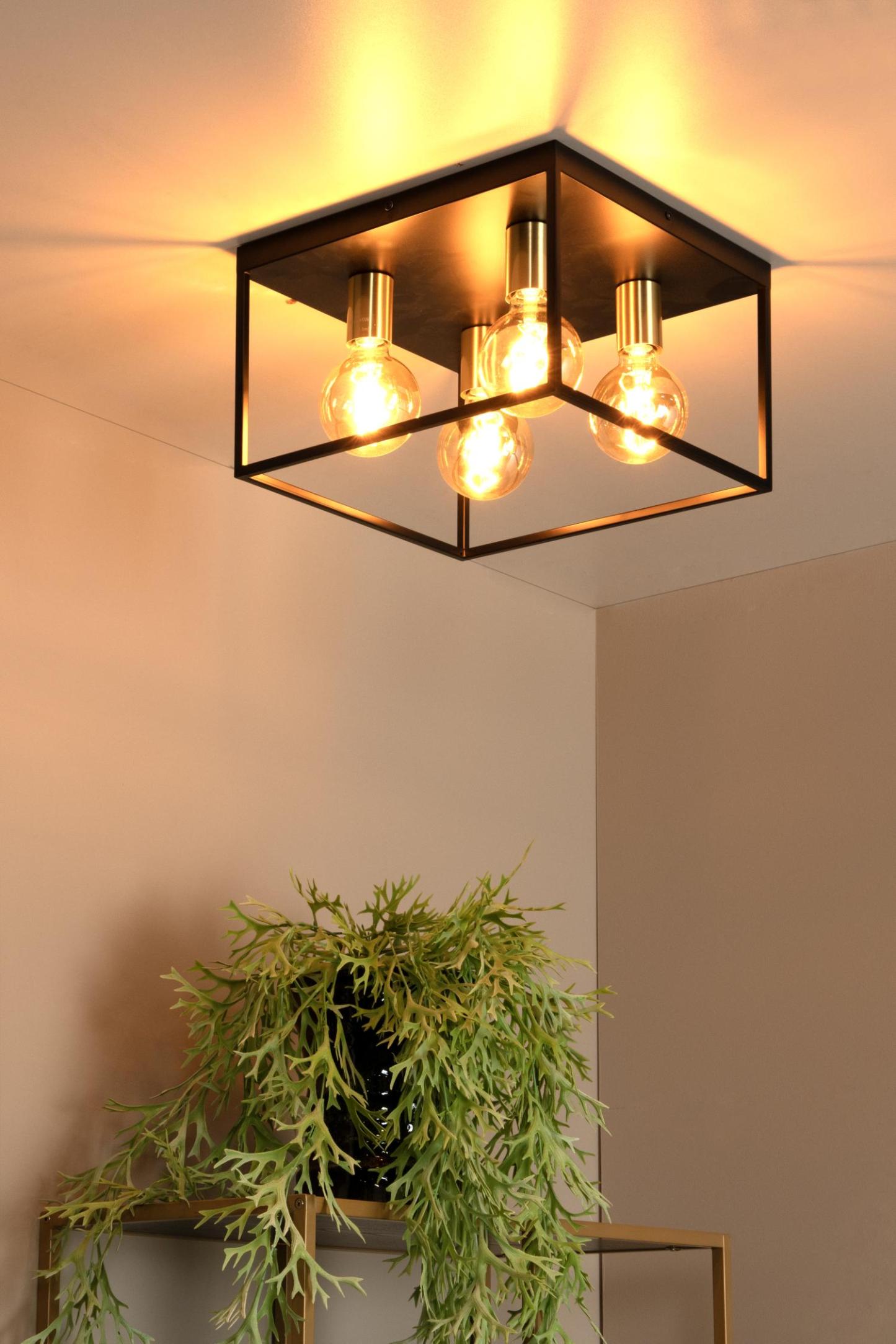 Ruben Ceiling Lights - Matt Black