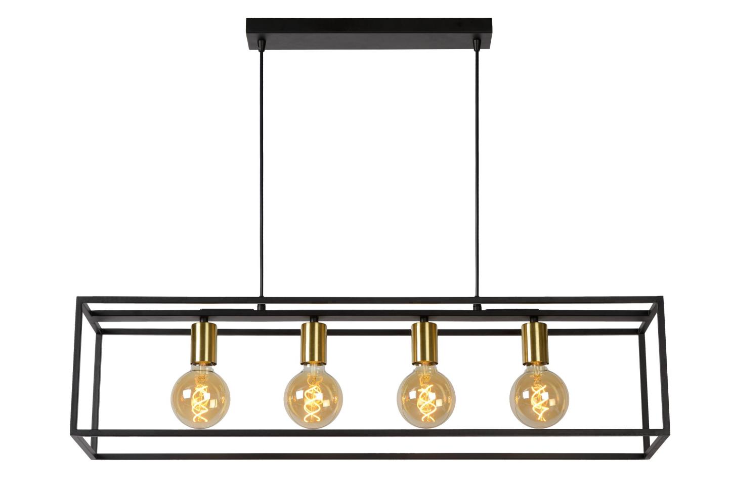 Ruben Ceiling Lights - Matt Black