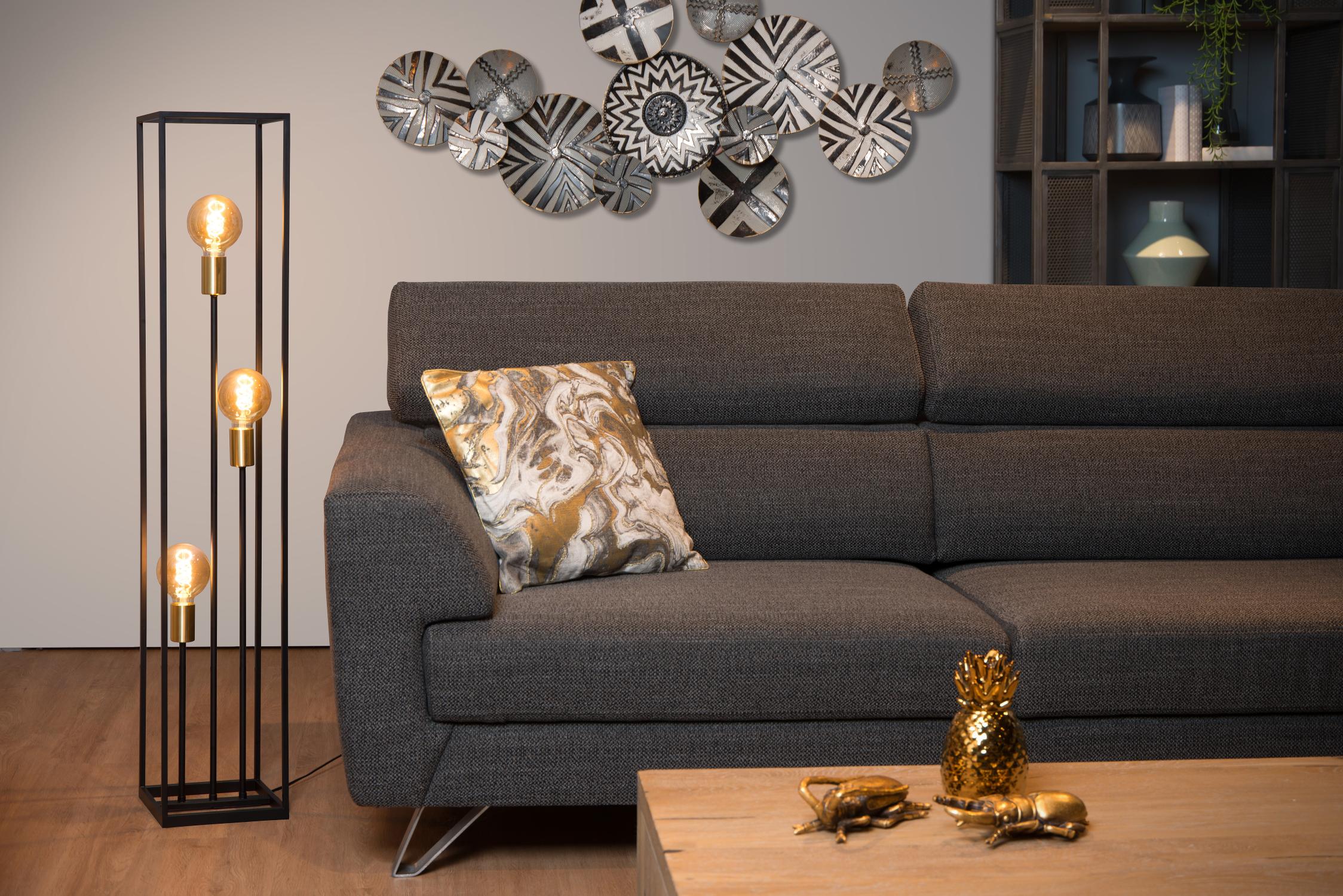 Ruben Floor Lamp - Matt Black