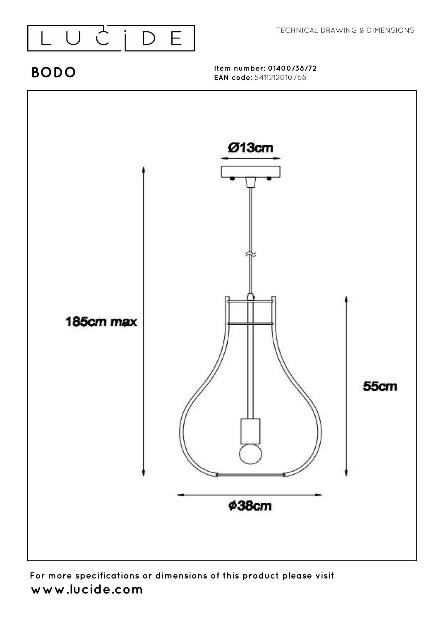Bodo Ceiling Lights - Light Wood
