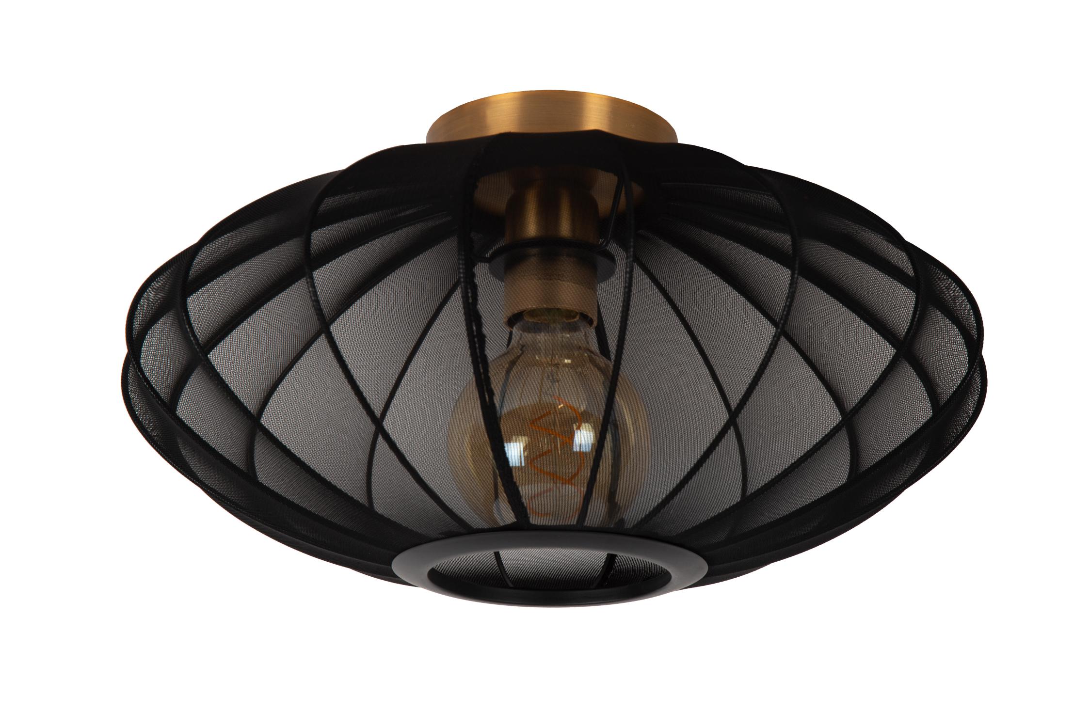 Corina Ceiling Lights - Matt Black/Smoked Black