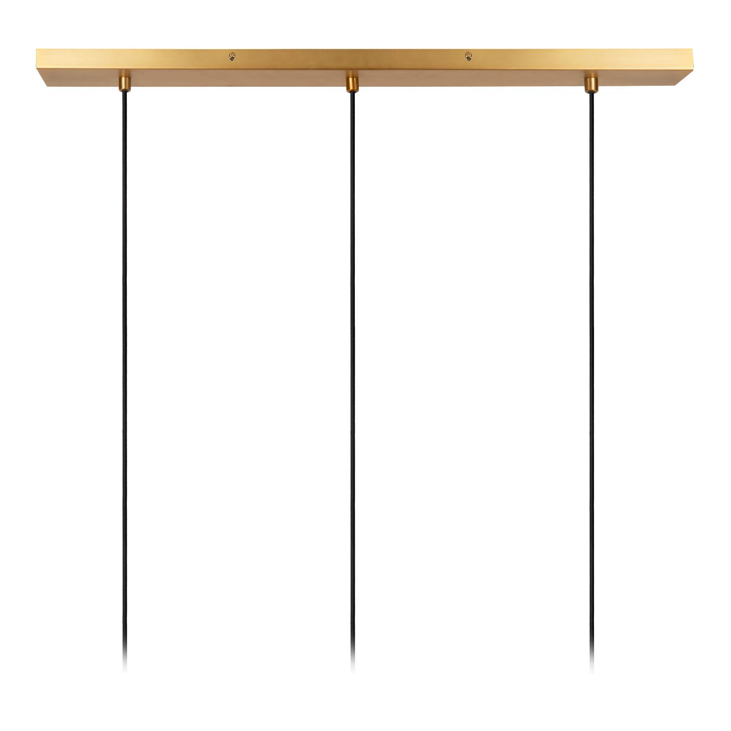 Corina Ceiling Lights - Matt Gold/Smoked Black