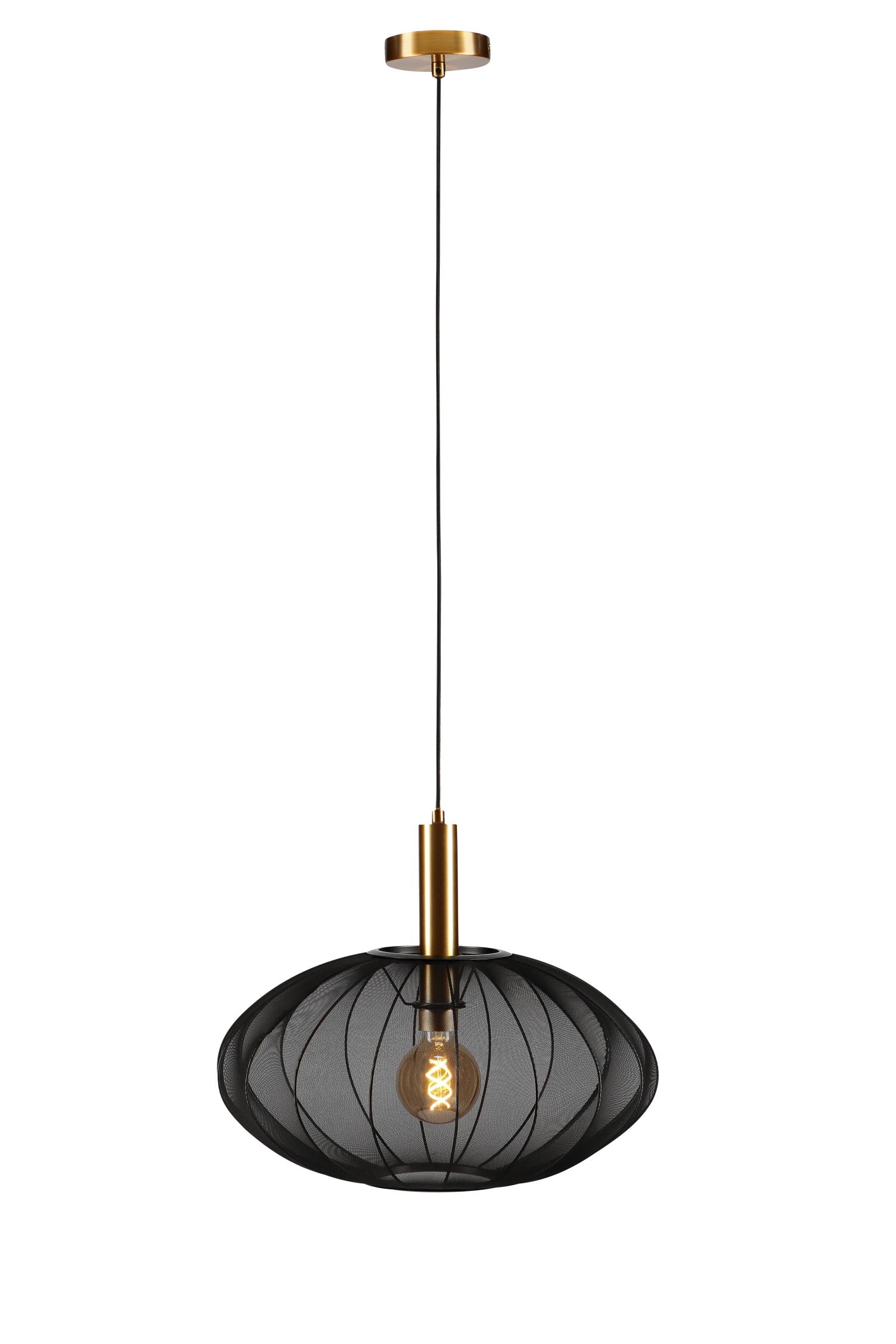 Corina Ceiling Lights - Matt Gold/Smoked Black