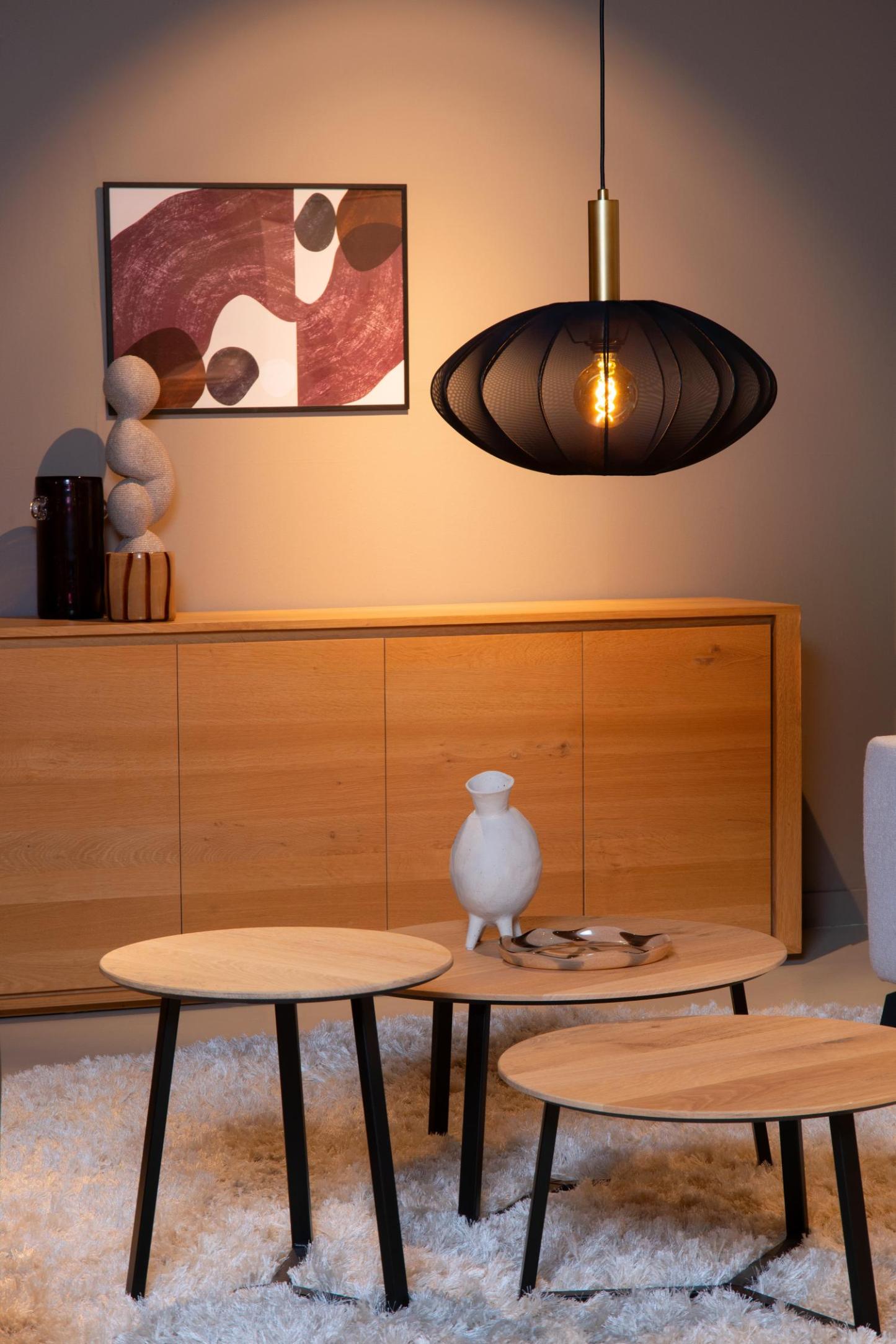 Corina Ceiling Lights - Matt Gold/Smoked Black