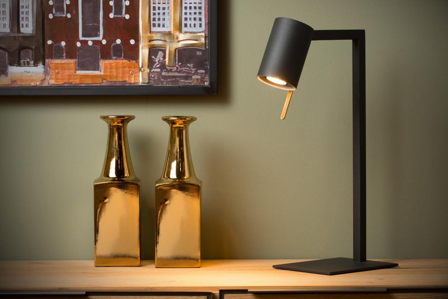 Lesley Table Lamp - Matt Black