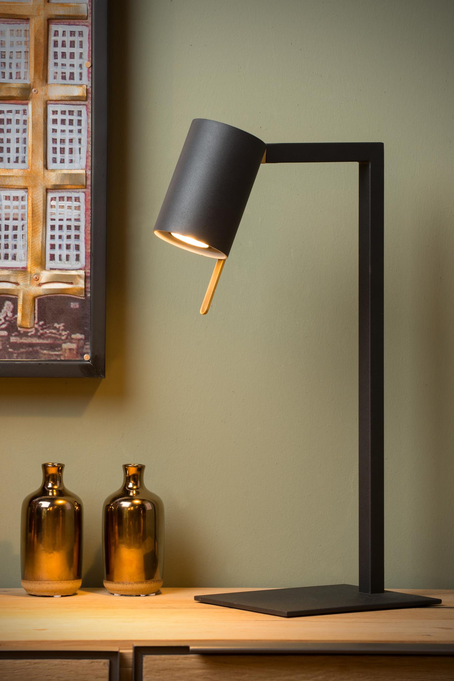 Lesley Table Lamp - Matt Black
