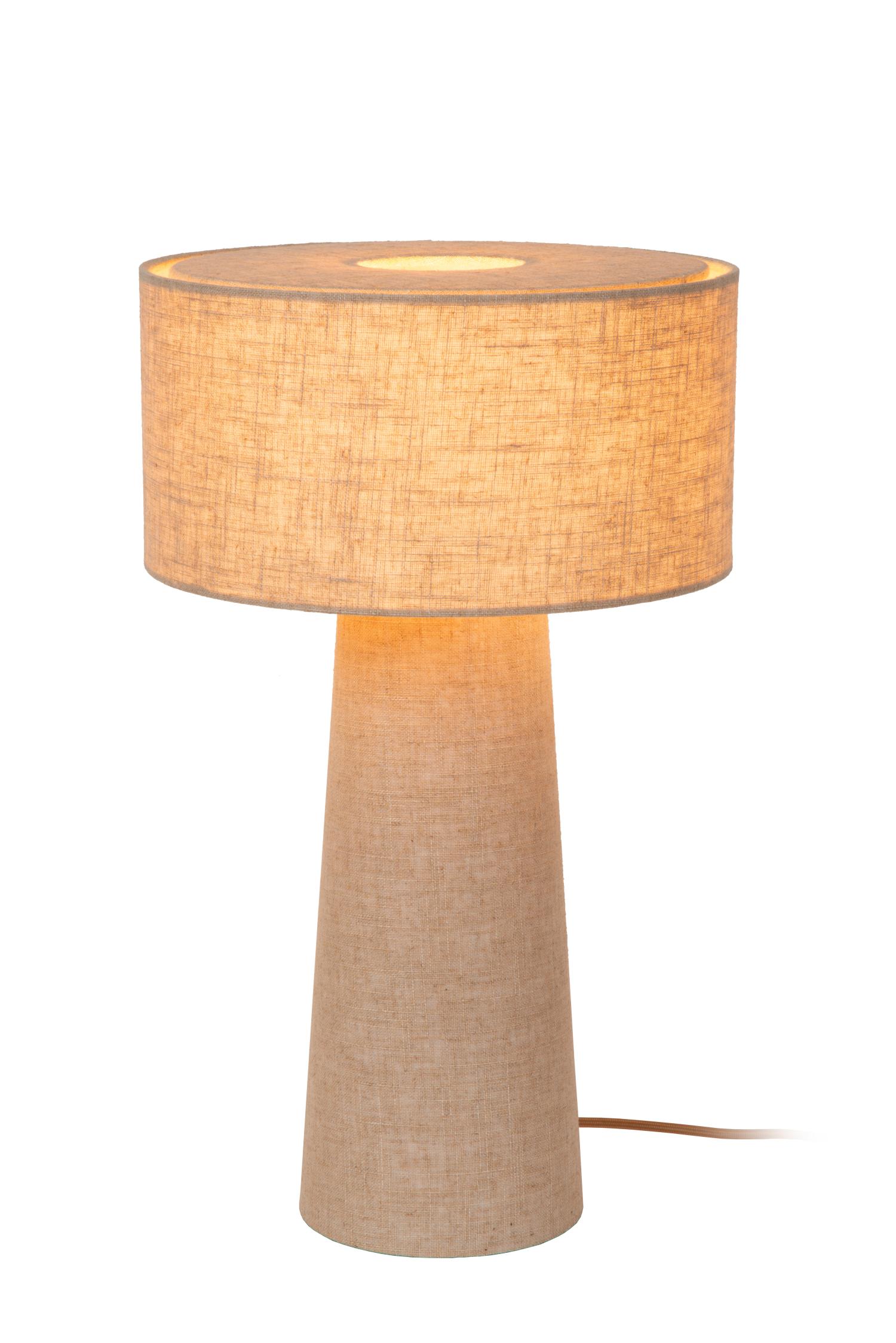 Leeroy Table Lamp - Taupe