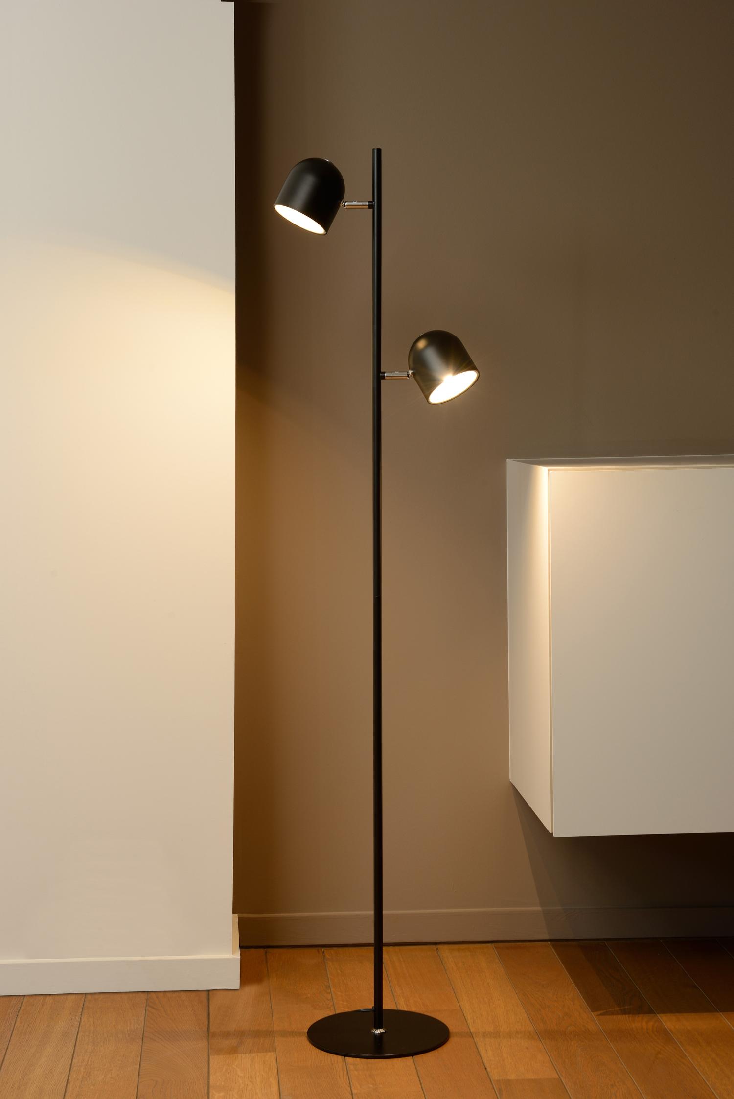 Skanska Floor Lamp - Matt Black