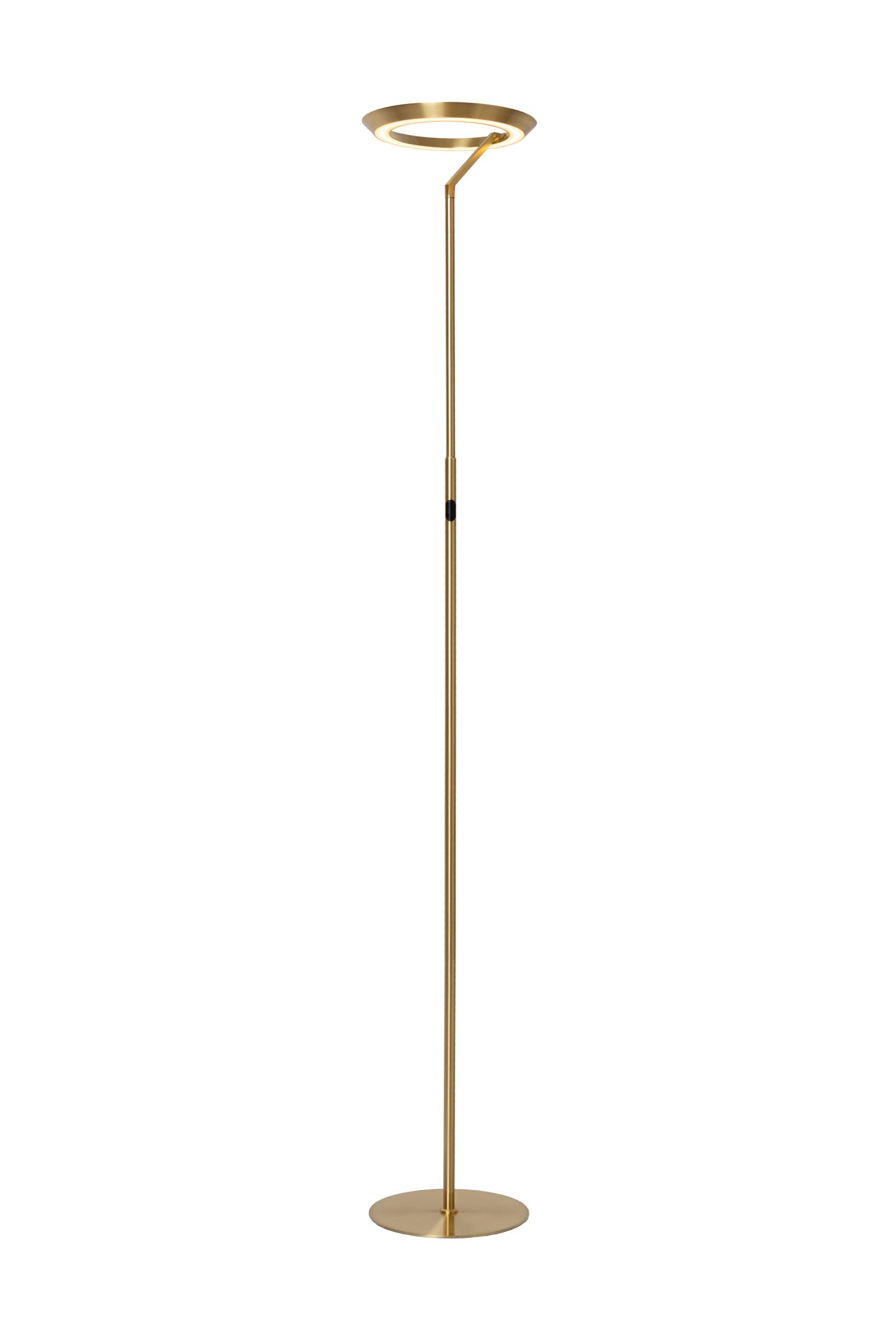 Celeste Floor Lamp - Brushed Gold/Opal