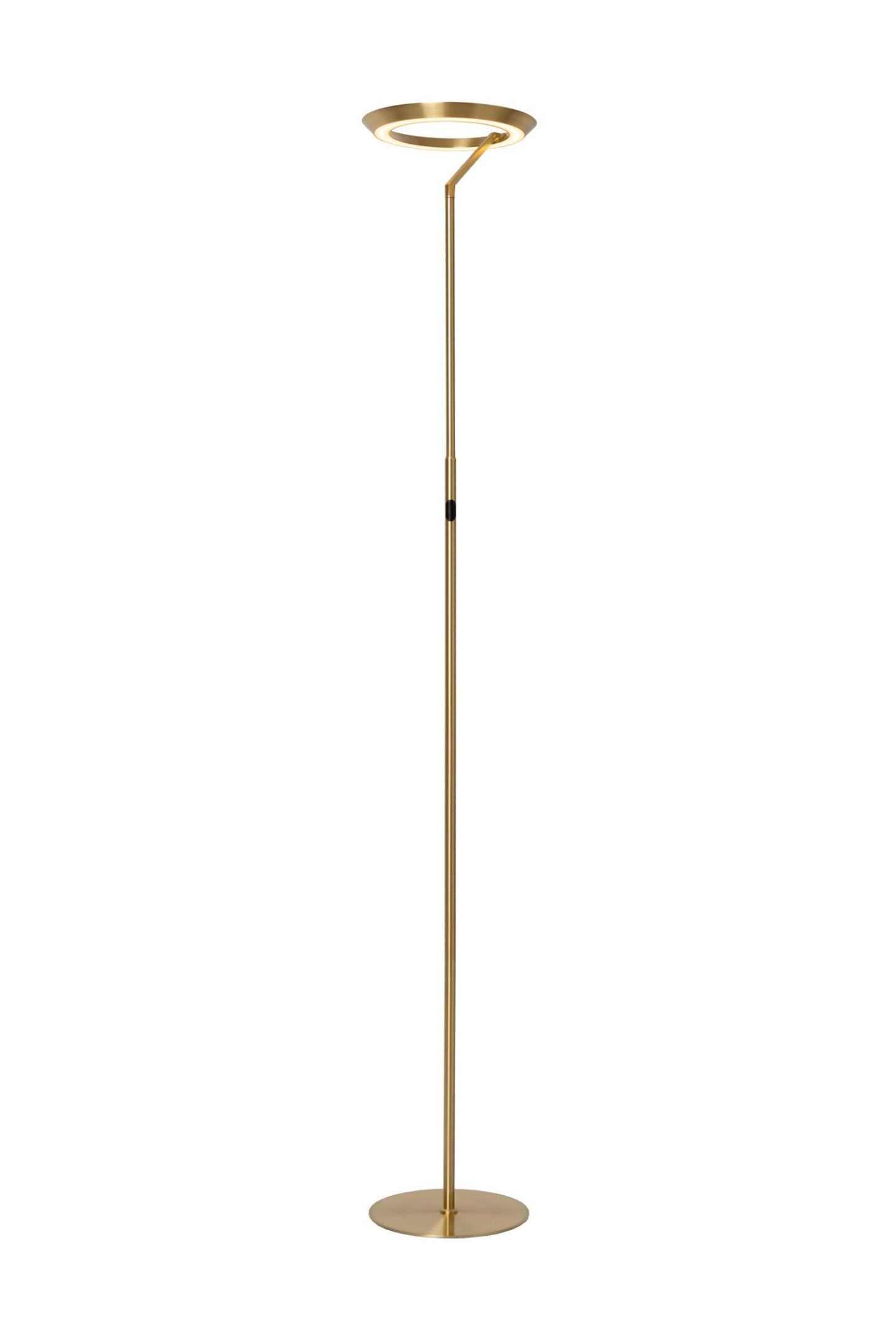 Celeste Floor Lamp - Brushed Gold/Opal
