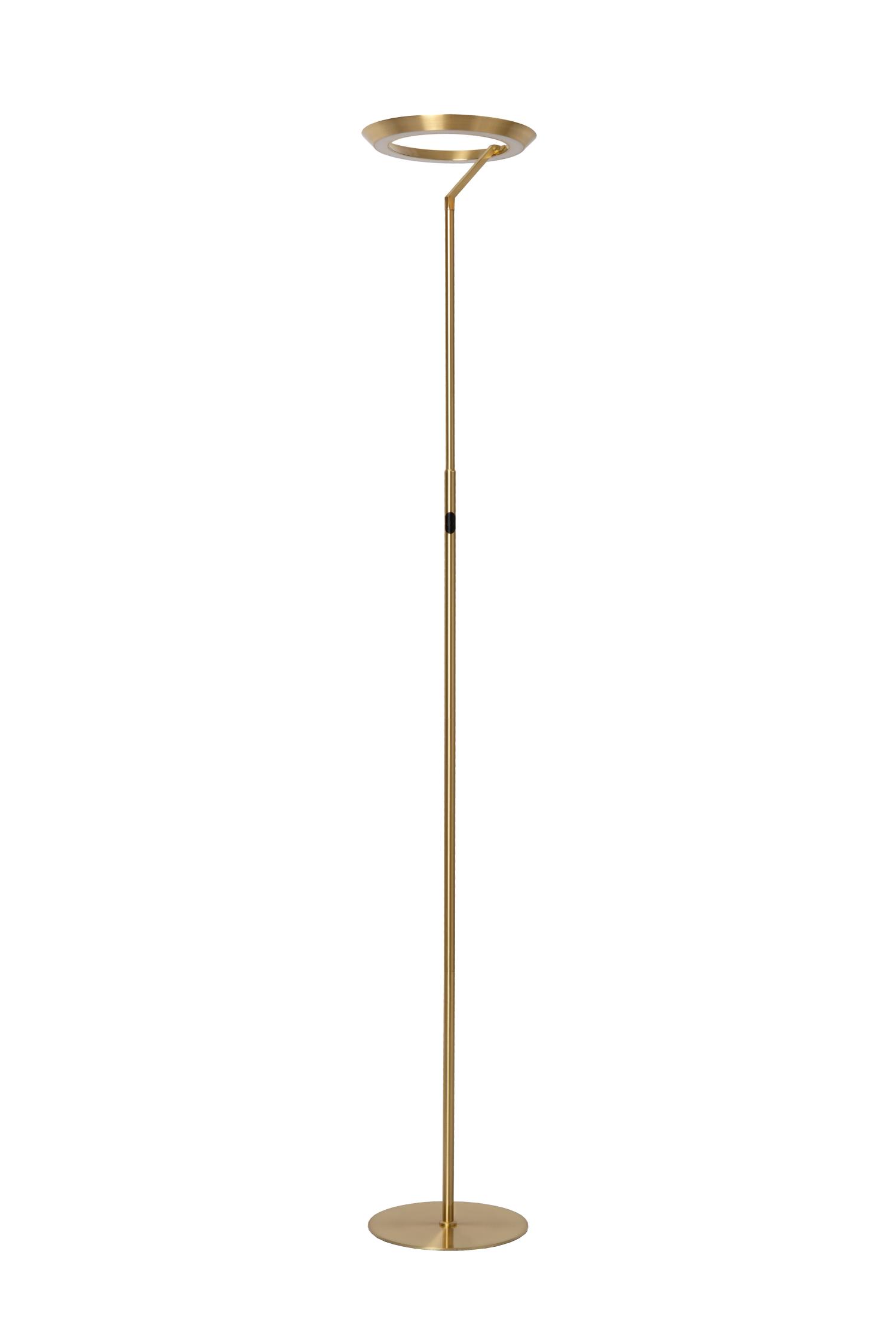 Celeste Floor Lamp - Brushed Gold/Opal