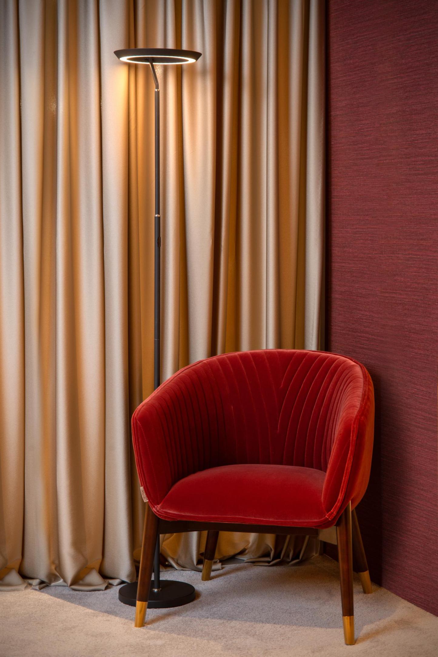 Celeste Floor Lamp - Brushed Gold/Opal