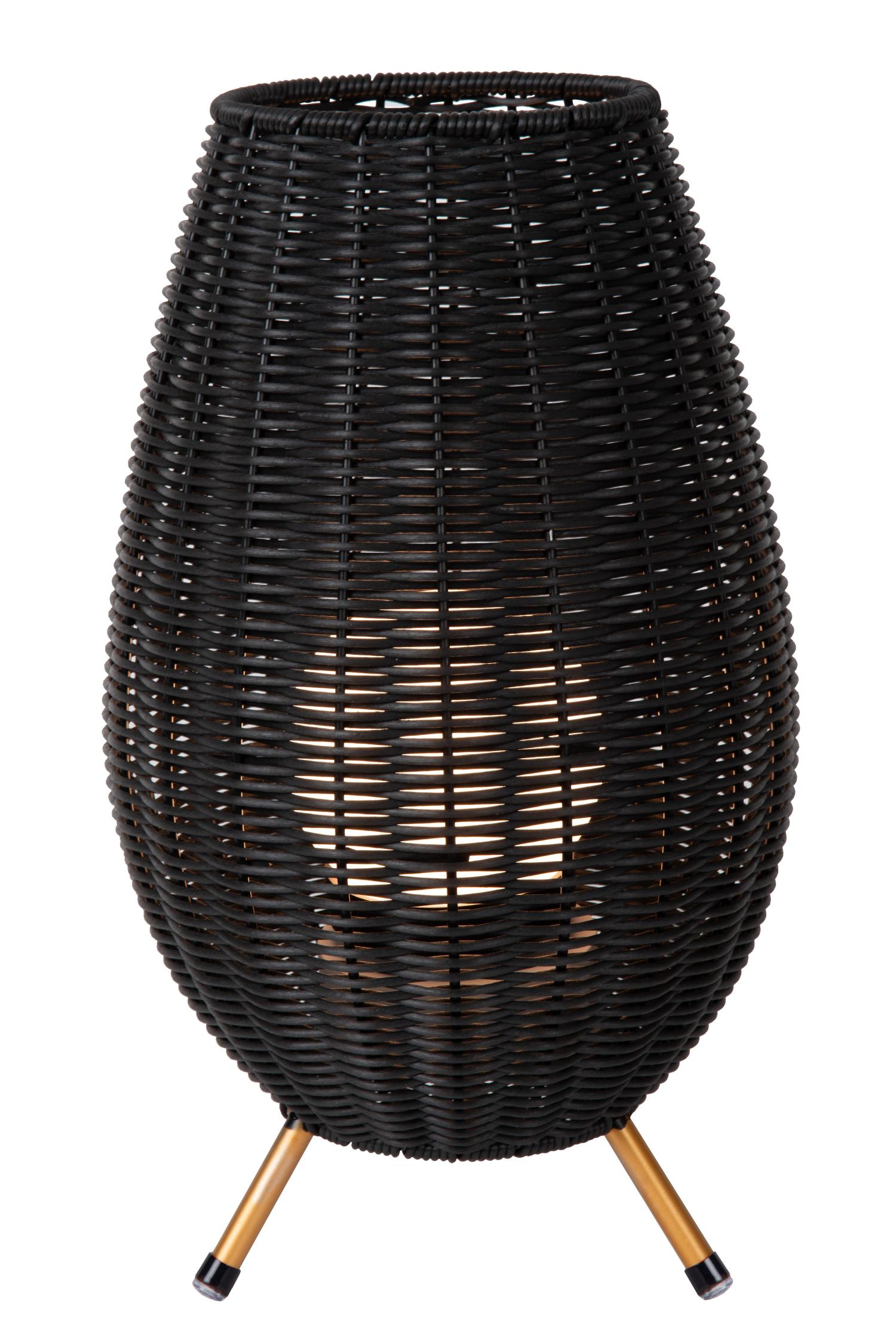 Colin Outdoor Lights - Matt Black/Opal
