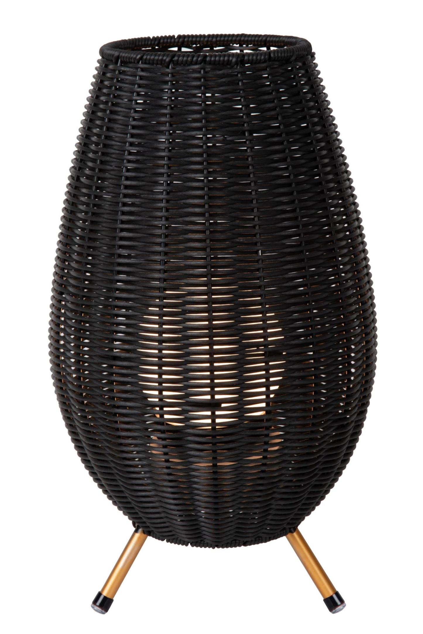Colin Outdoor Lights - Matt Black/Opal