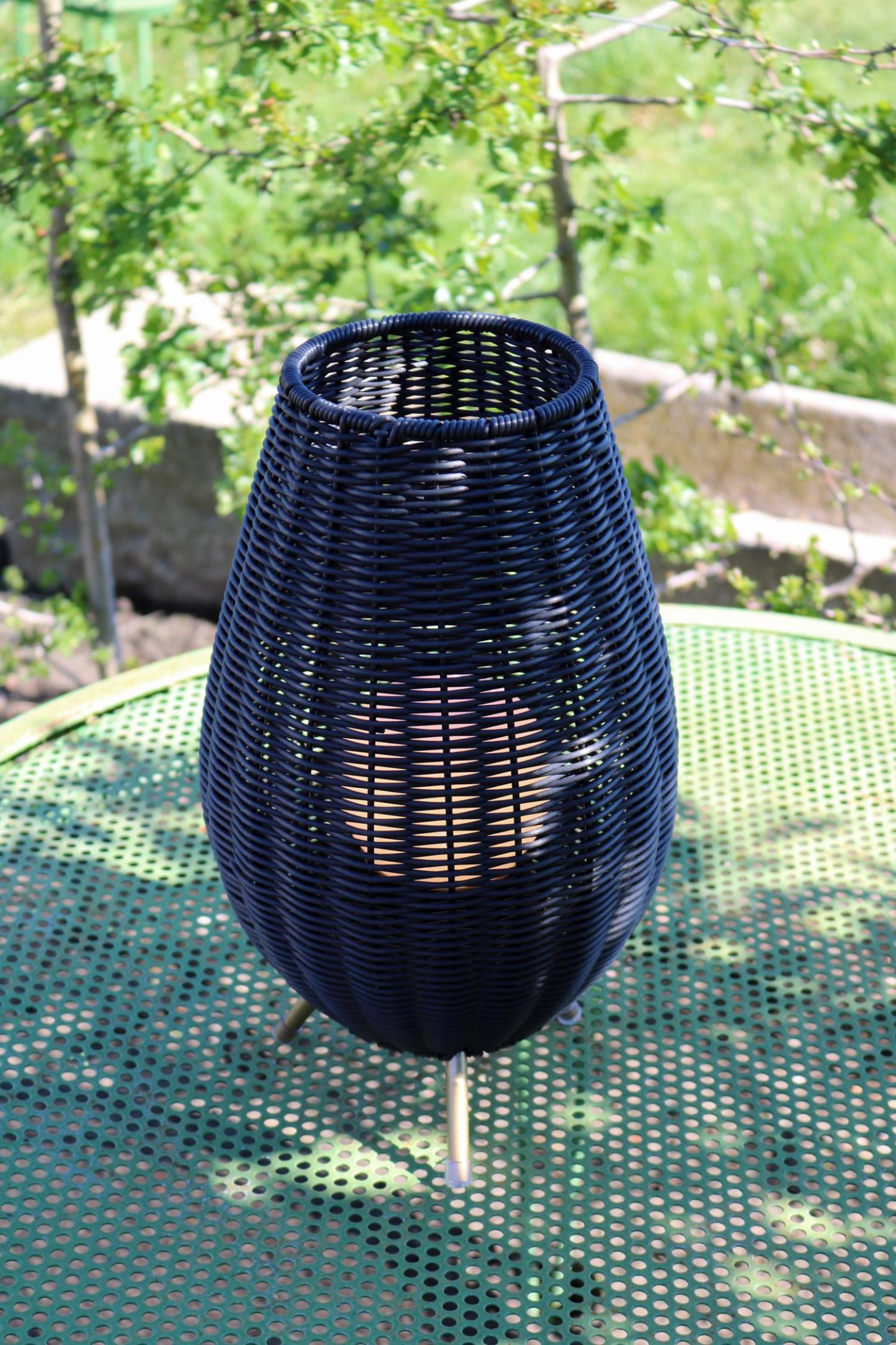 Colin Outdoor Lights - Matt Black/Opal