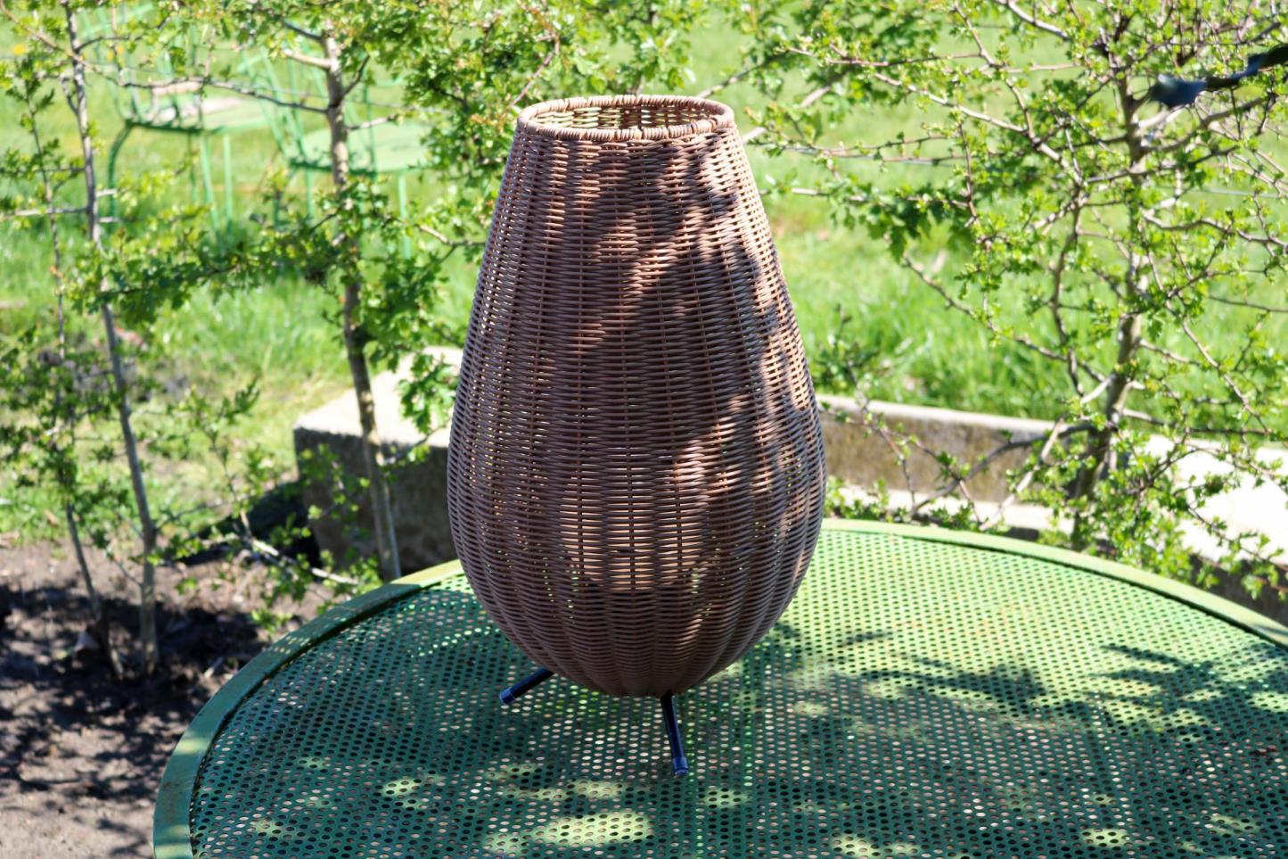 Colin Outdoor Lights - Matt Black/Opal