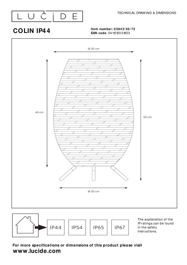 Colin Outdoor Lights - Matt Black/Opal