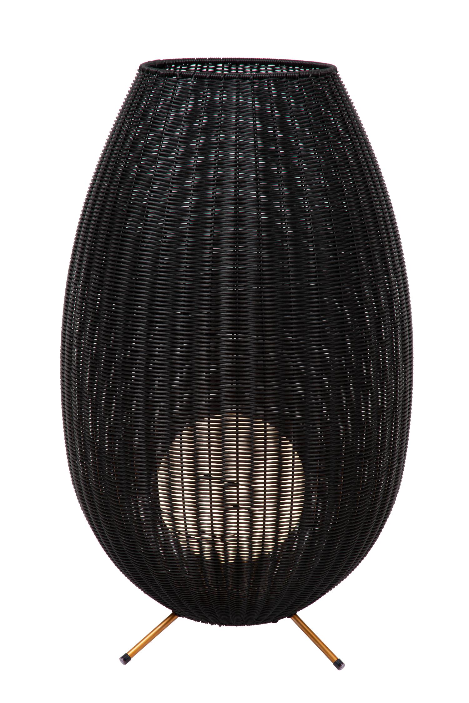 Colin Outdoor Lights - Matt Black/Opal