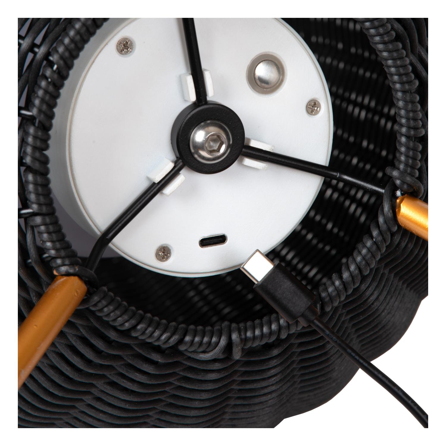 Colin Outdoor Lights - Matt Black/Opal