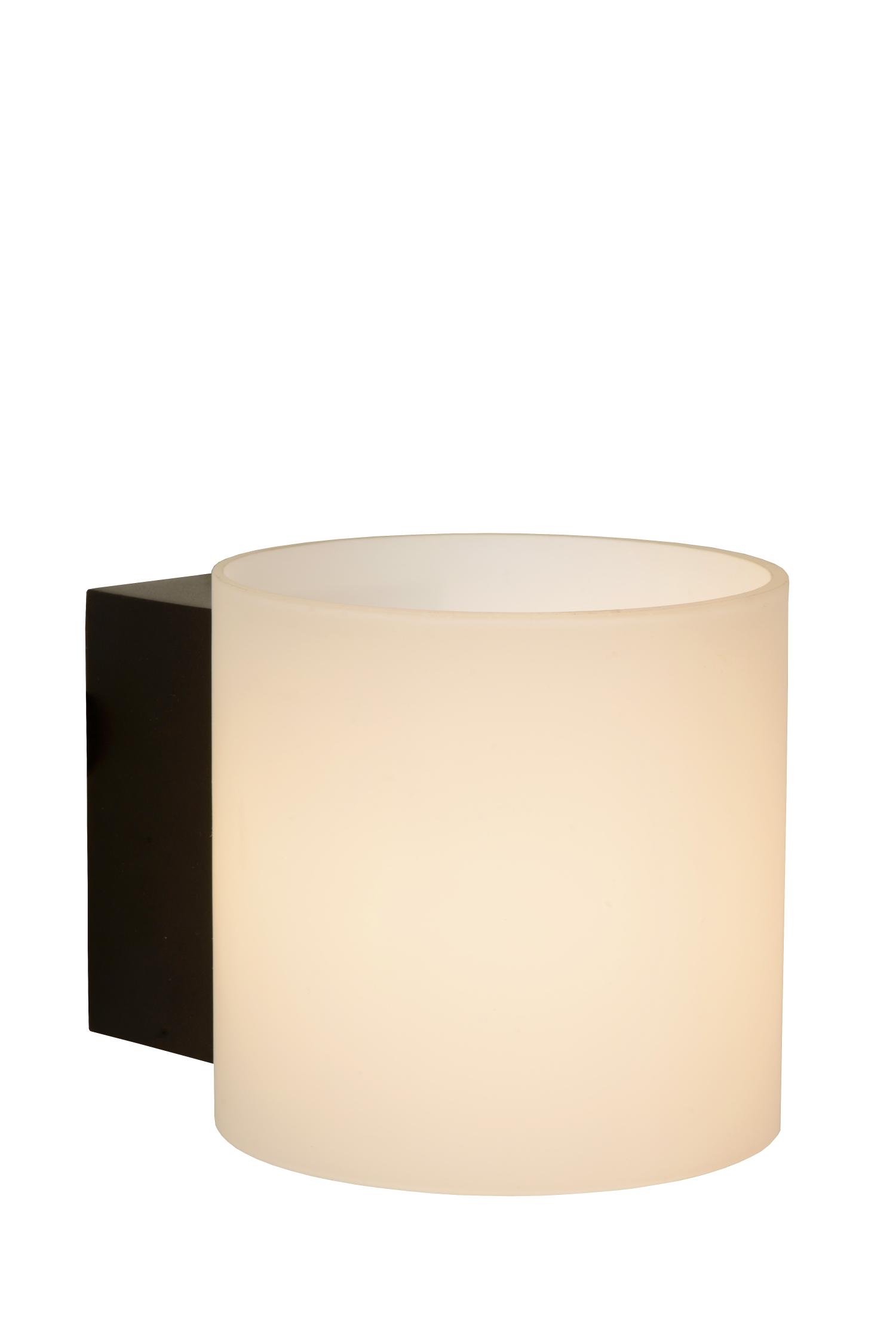 Jelte Wall Lights - Matt Black/Opal