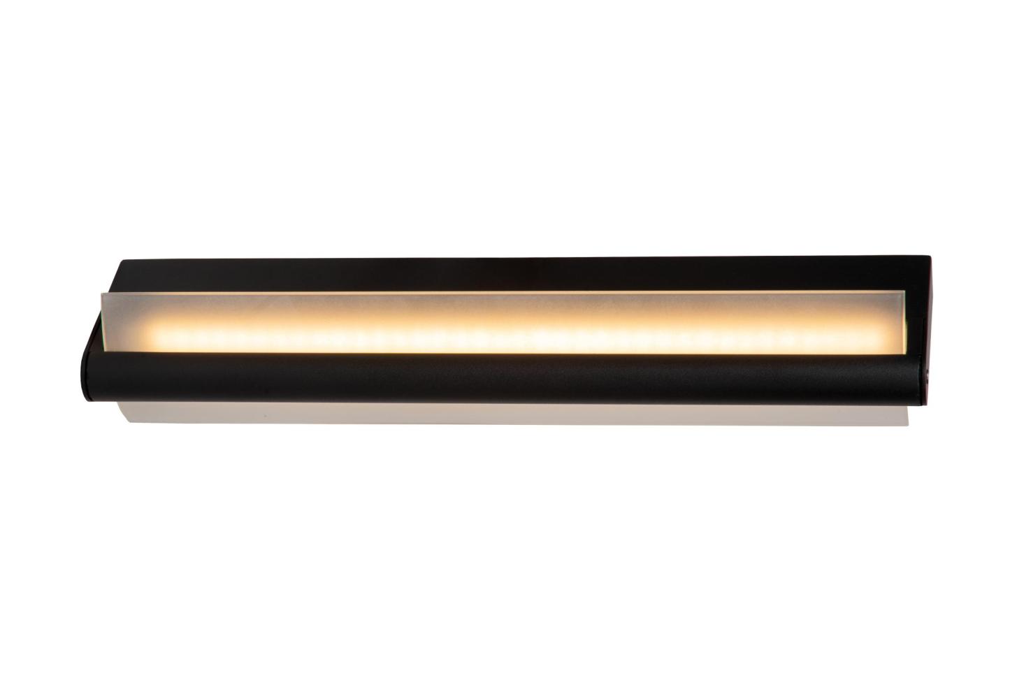 Wanda Wall Lights - Matt Black/Frosted Glass