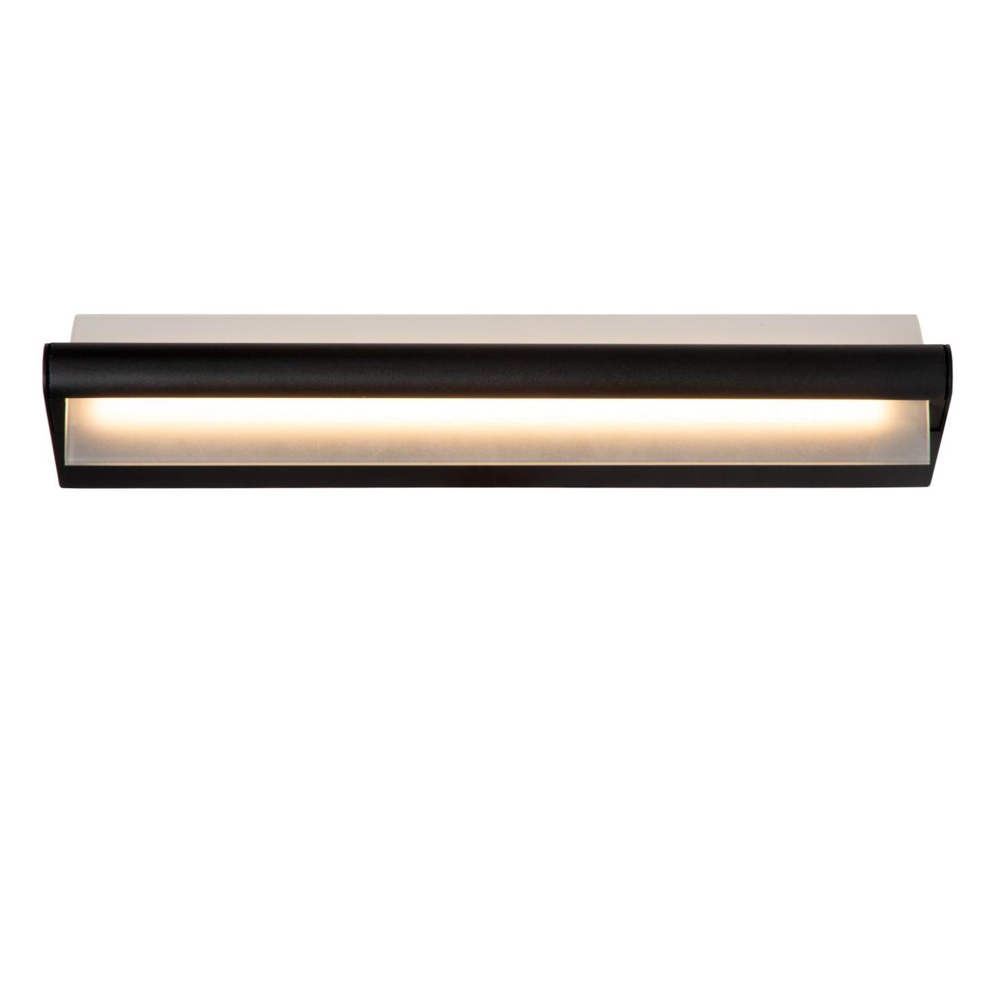 Wanda Wall Lights - Matt Black/Frosted Glass