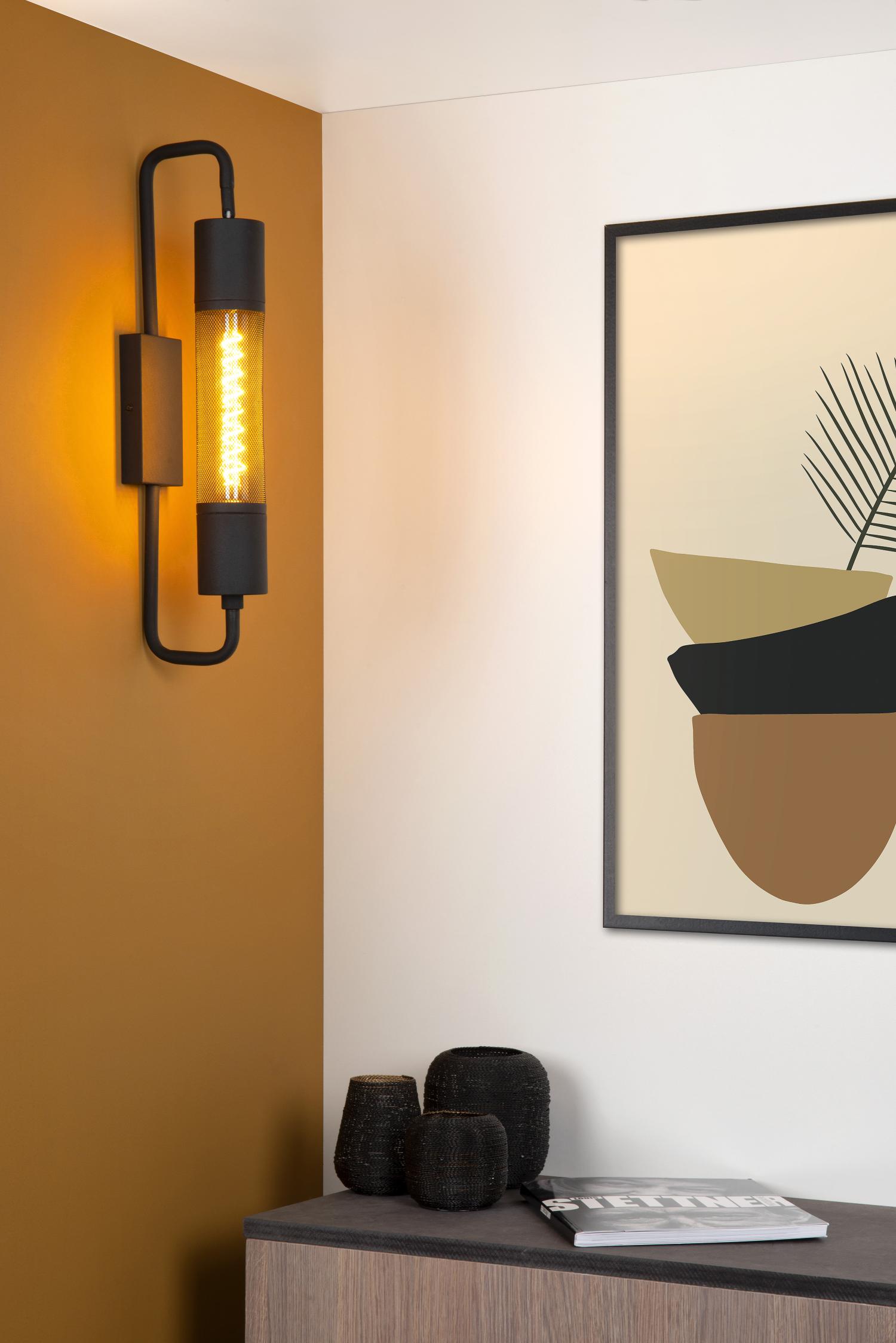 Calixt Wall Lights - Matt Black