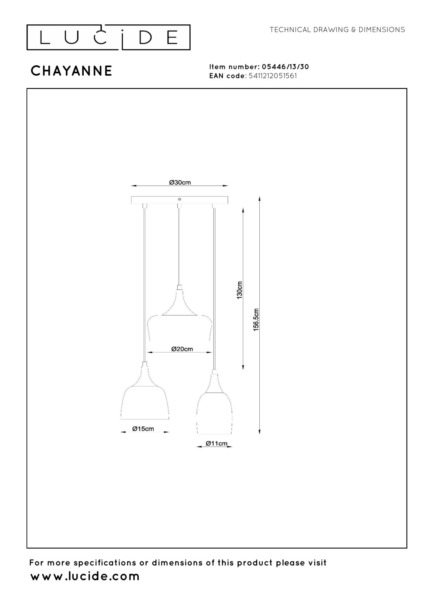 Chayanne Ceiling Lights - Matt Black
