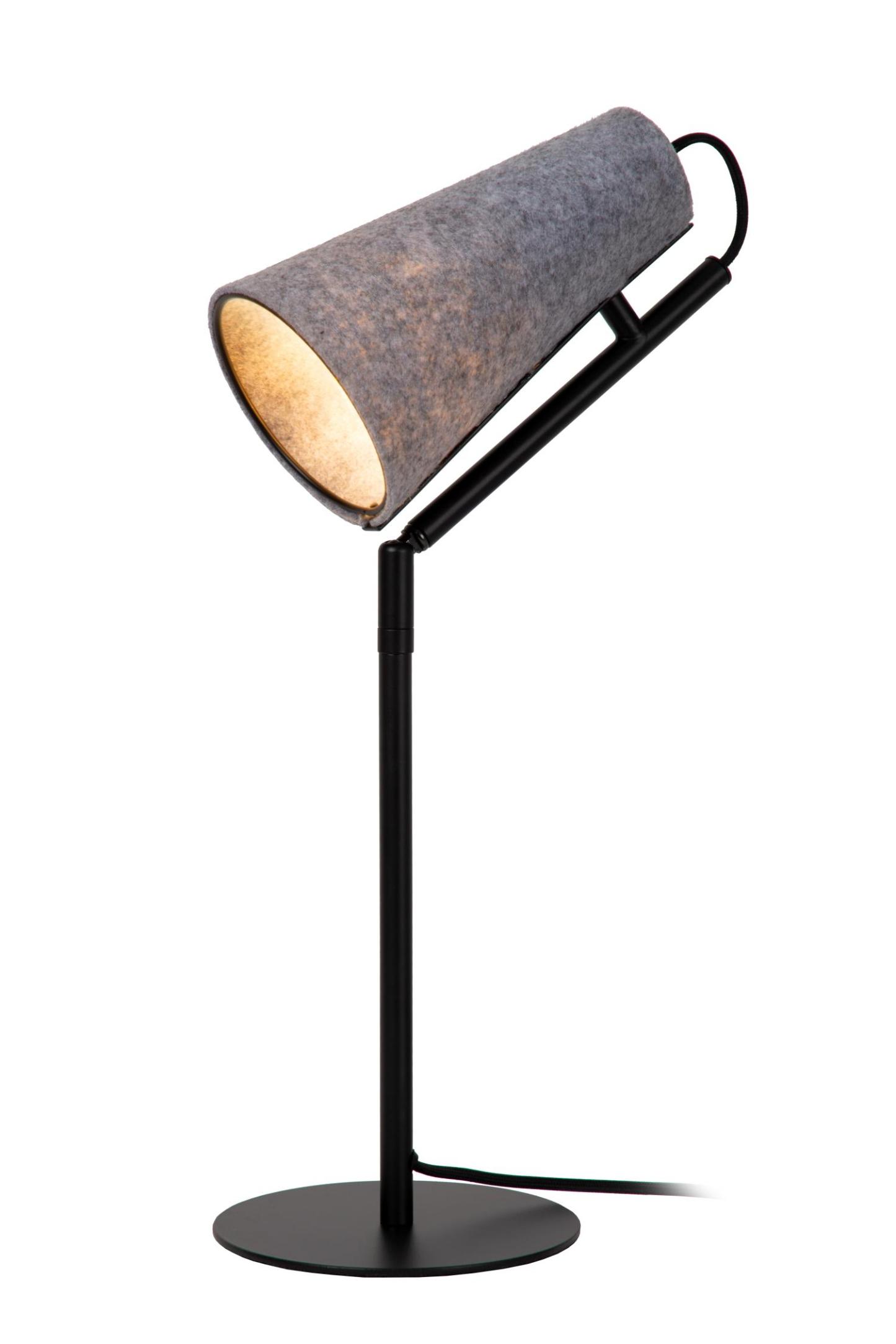 Bensen Table Lamp - Matt Black/Grey