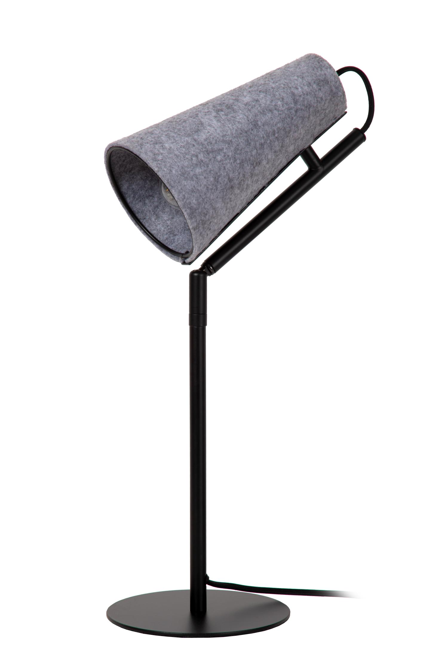 Bensen Table Lamp - Matt Black/Grey